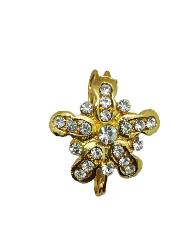 Golden Designer Brooch