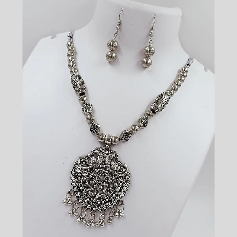 Kavita Art Oxidised Plated Necklace Set