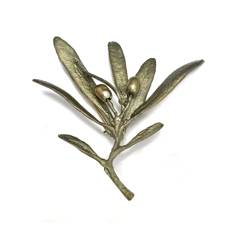 Olive Brooch