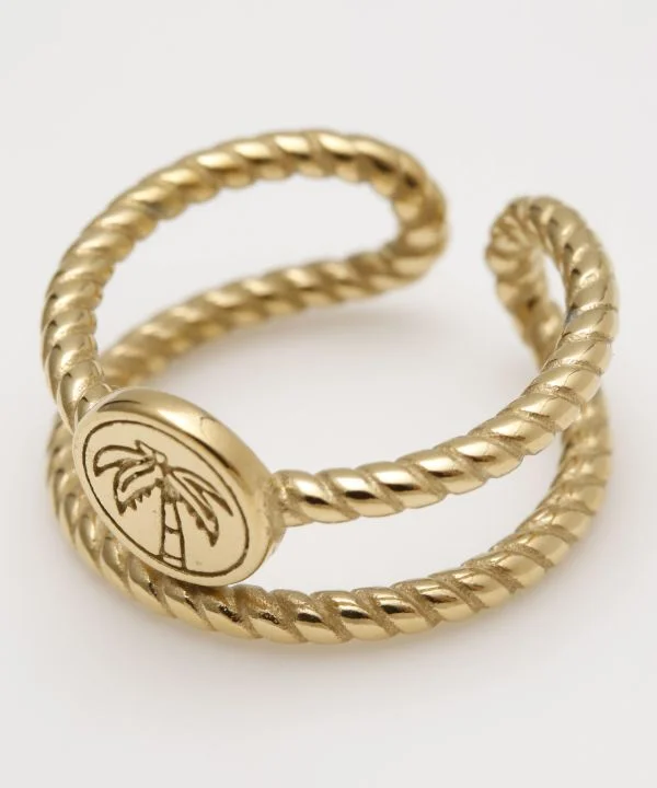 SURF＆Palms Alana Coin - Gold