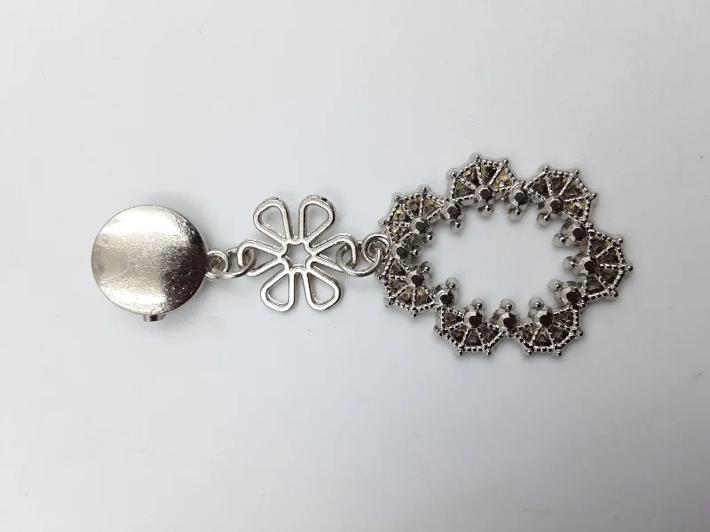 Silver Nickel Fancy Brooch