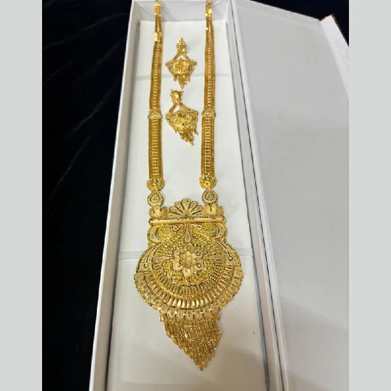 Pari Art Jewellery Forming Long Necklace Set