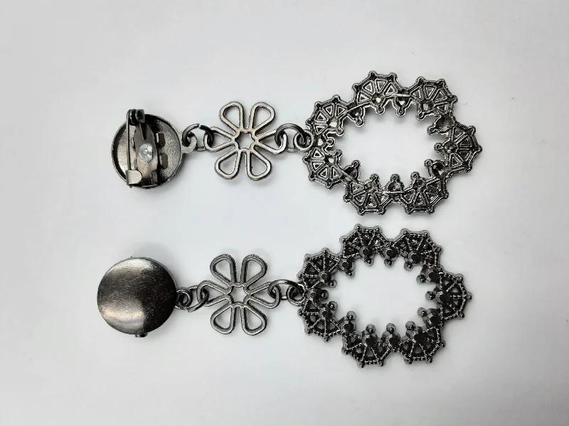 Black Nickel Brooch