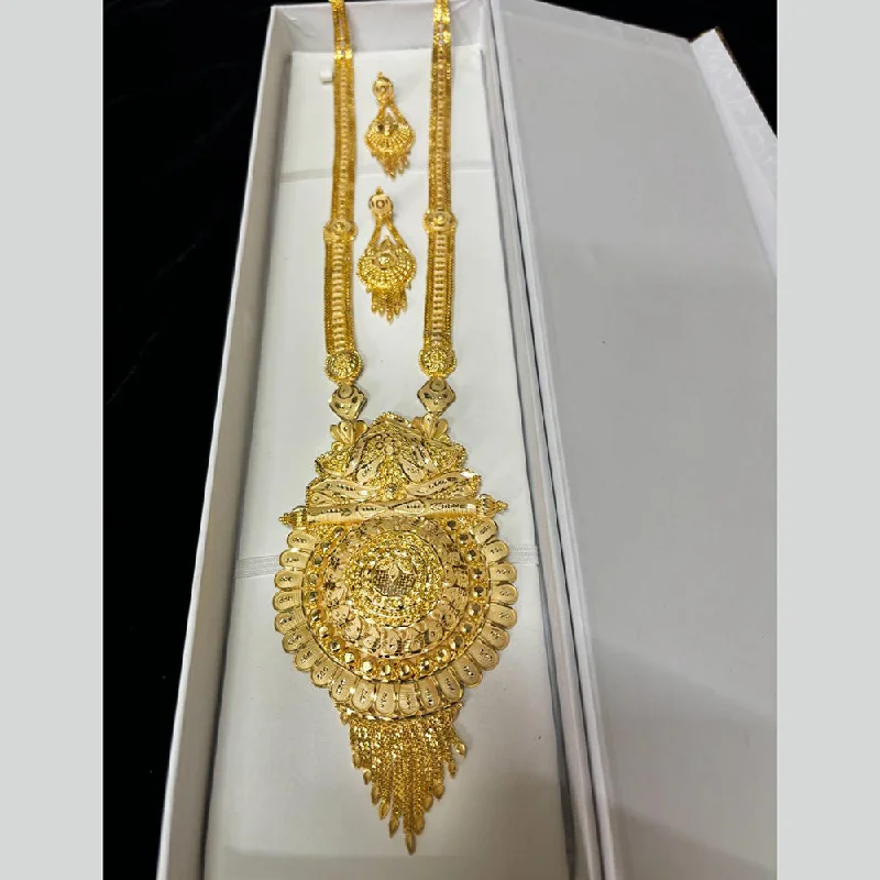 Pari Art Jewellery Forming Long Necklace Set